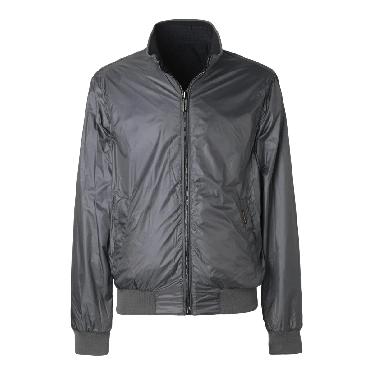 Blue Cloud Axten Water Repellent Reversible Bomber Jacket - MooRER 5 Blue Cloud Axten Water Repellent Reversible Bomber Jacket - MooRER - Image 3