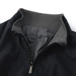 Blue Cloud Axten Water Repellent Reversible Bomber Jacket - MooRER 19 Blue Cloud Axten Water Repellent Reversible Bomber Jacket - MooRER -ETON Store axten km06