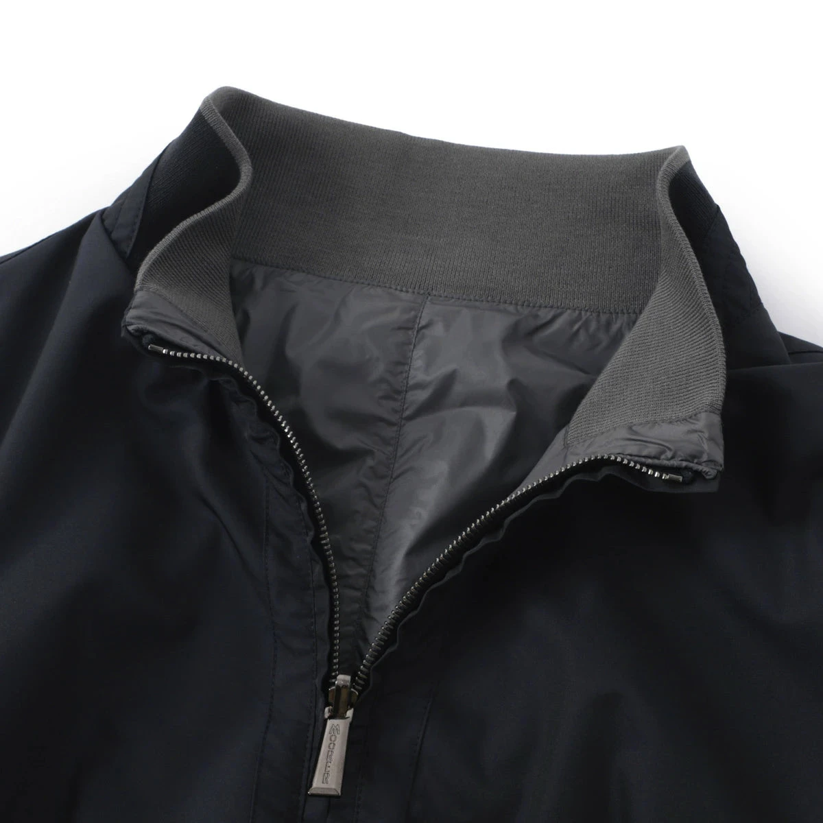 Blue Cloud Axten Water Repellent Reversible Bomber Jacket - MooRER 8 Blue Cloud Axten Water Repellent Reversible Bomber Jacket - MooRER - Image 6