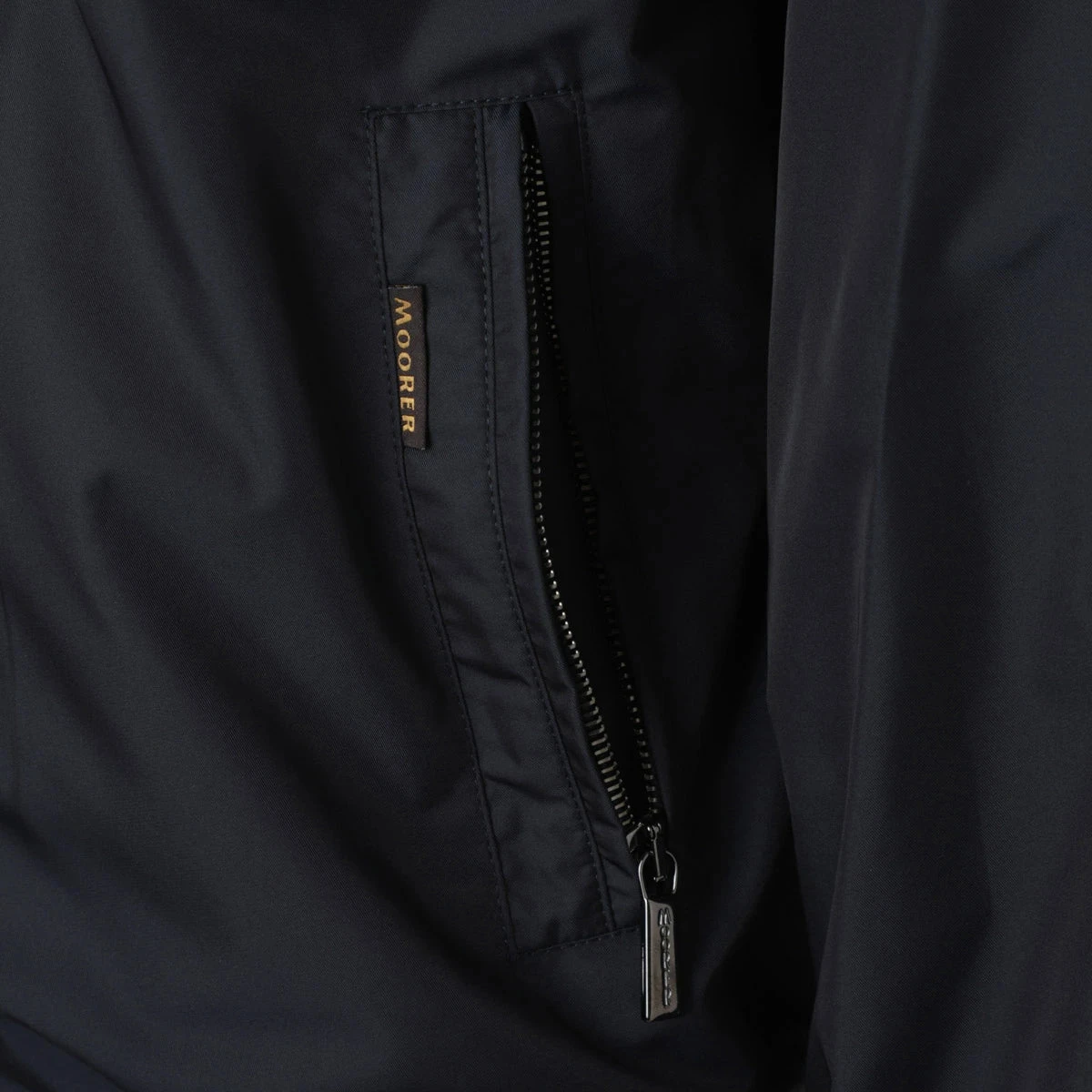 Blue Cloud Axten Water Repellent Reversible Bomber Jacket - MooRER 11 Blue Cloud Axten Water Repellent Reversible Bomber Jacket - MooRER - Image 9