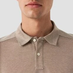 Café Brown Oxford Piqué Short-Sleeve Polo Shirt - ETON 11 Café Brown Oxford Piqué Short-Sleeve Polo Shirt - ETON -ETON Store beige oxford pique polo shirt beige oxford pique polo shirt 2024 05 23T135549418Z
