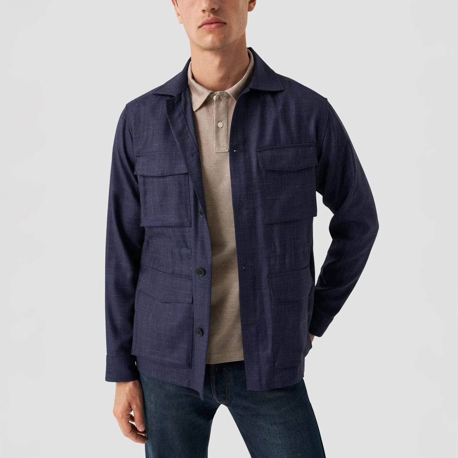 Café Brown Oxford Piqué Short-Sleeve Polo Shirt - ETON 9 Café Brown Oxford Piqué Short-Sleeve Polo Shirt - ETON - Image 7