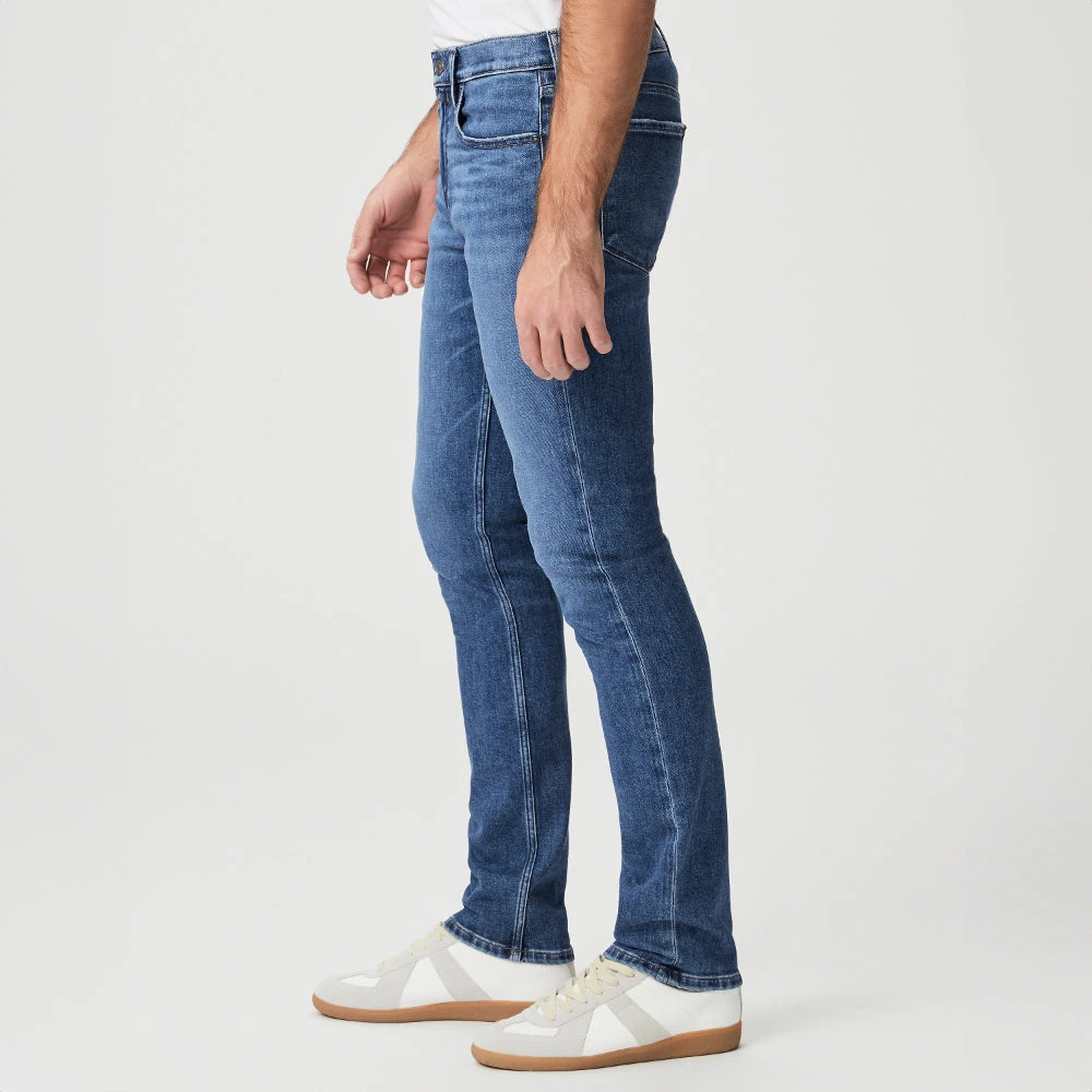 Bright Indigo Wash Atwell Transcend Vintage Lennox Slim Fit Jeans - PAIGE 5 Bright Indigo Wash Atwell Transcend Vintage Lennox Slim Fit Jeans - PAIGE - Image 3