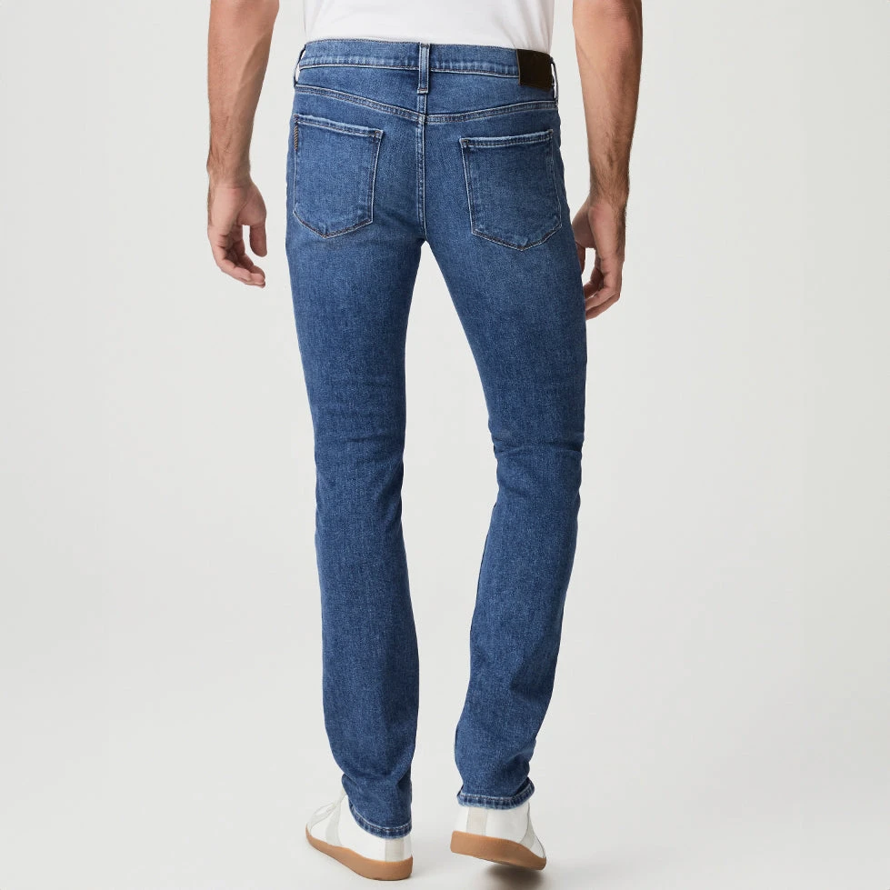 Bright Indigo Wash Atwell Transcend Vintage Lennox Slim Fit Jeans - PAIGE 6 Bright Indigo Wash Atwell Transcend Vintage Lennox Slim Fit Jeans - PAIGE - Image 4