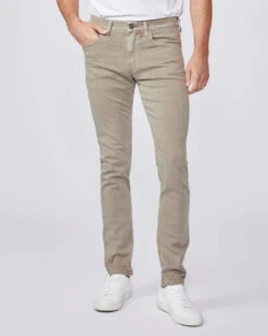 Lennox - Vintage Beige Ash - Slim Fit Jeans - PAIGE
