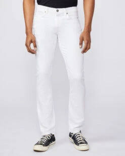 Lennox - Crisp White - Slim Fit - PAIGE