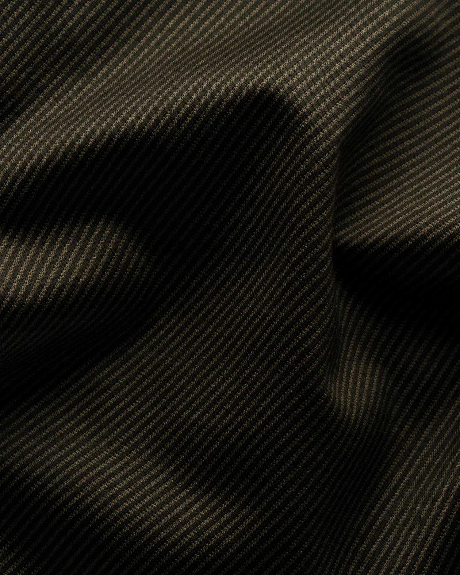 Dark Green Solid Filo Di Scozia King Knit Slim Fit Shirt - ETON 7 Dark Green Solid Filo Di Scozia King Knit Slim Fit Shirt - ETON - Image 5