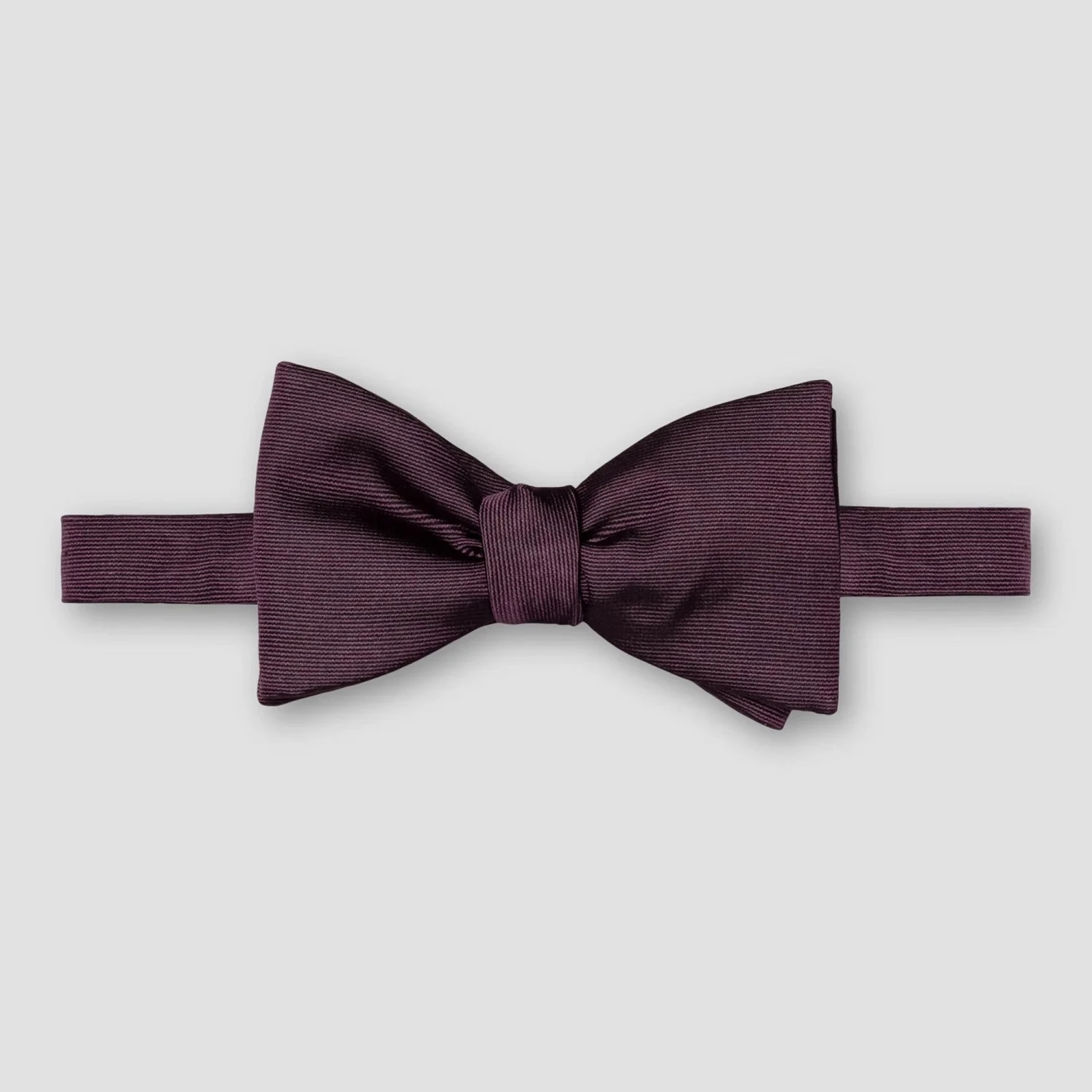 Plum Silk Pre-Tied Bowtie – ETON 3 Plum Silk Pre-Tied Bowtie – ETON