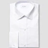 Stenströms White Signature Twill Stud-Front Slim Fit Tuxedo Shirt - ETON 1 Stenströms White Signature Twill Stud-Front Slim Fit Tuxedo Shirt - ETON -ETON Store elegent evening shirt 2023 06 02T060049611Z