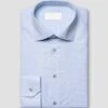 Light Blue 3D Check Elevated Poplin Contemporary Fit Shirt - ETON 1 Light Blue 3D Check Elevated Poplin Contemporary Fit Shirt - ETON -ETON Store elevated checked poplin shirt 2024 02 07T094050146Z