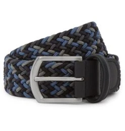 Blue Grey Woven Elastic Belt - Anderson's 18 Blue Grey Woven Elastic Belt - Anderson's -ETON Store ezgif.com webp to jpg