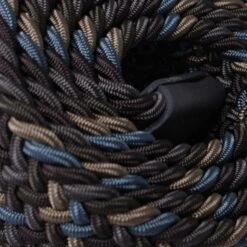 Blue Grey Woven Elastic Belt - Anderson's 19 Blue Grey Woven Elastic Belt - Anderson's -ETON Store hp 203638 b