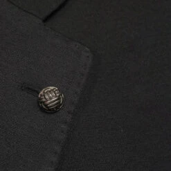 Black Solid Loro Piana Wool Knit Hartford Contemporary Fit Sport Jacket 13 Black Solid Loro Piana Wool Knit Hartford Contemporary Fit Sport Jacket -ETON Store m 5001104465 12