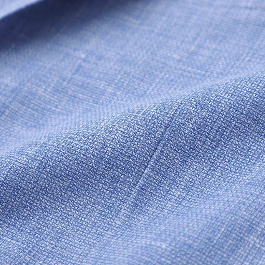 Blue Mélange Wool Blend Sport Coat Contemporary Fit - L.B.M 1911 7 Blue Mélange Wool Blend Sport Coat Contemporary Fit - L.B.M 1911 - Image 5