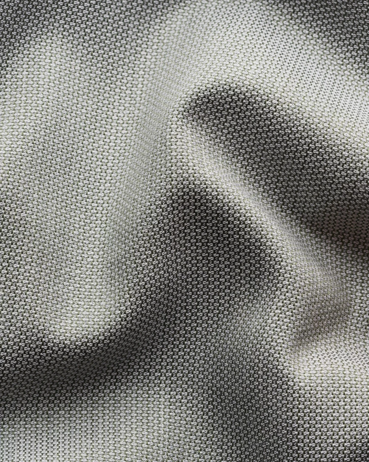 Green Semi-Solid Mélange Signature Twill Slim Fit Shirt - ETON 6 Green Semi-Solid Mélange Signature Twill Slim Fit Shirt - ETON - Image 4