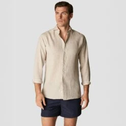 Navy Blue Solid Swim Shorts - ETON 9 Navy Blue Solid Swim Shorts - ETON -ETON Store navy blue lemon swimshorts 2023 05 03T124550114Z