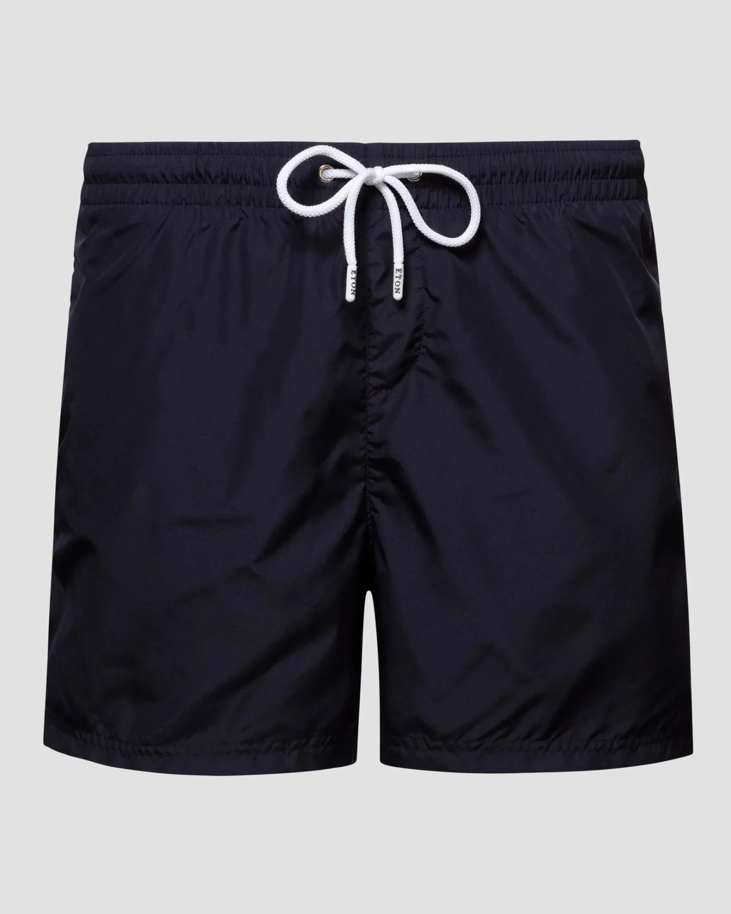 Navy Blue Solid Swimming Shorts - ETON 3 Navy Blue Solid Swimming Shorts - ETON