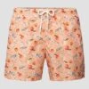 Apricot Drink Print Swimming Shorts - ETON