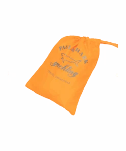 Paul&Shark Orange Swim Shorts W/ Reflective Logo - PAUL & SHARK -ETON Store paul shark badehose orange f02 21415046 lifestyle detail3