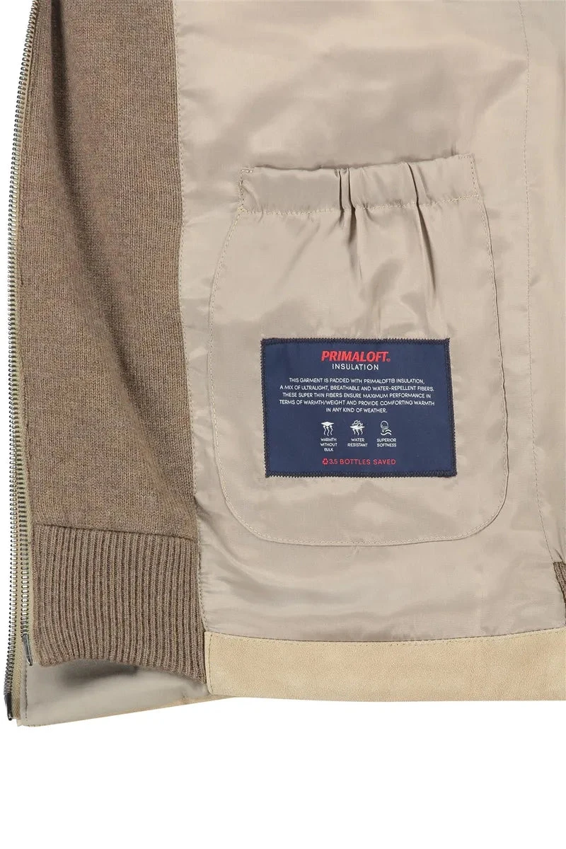 Paul&Shark Tan Wool And Goat Suede Waterproof Hybrid Jacket - PAUL & SHARK (RIVIERA) 12 Paul&Shark Tan Wool And Goat Suede Waterproof Hybrid Jacket - PAUL & SHARK (RIVIERA) - Image 10