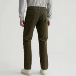 Sulfur Dried Cedar (Green) Sueded Tellis Modern Slim Fit Pants - AG Jeans 7 Sulfur Dried Cedar (Green) Sueded Tellis Modern Slim Fit Pants - AG Jeans -ETON Store unnamed 2024 07 12T140820.010 1090x1450 771972de 5621 4761 b2e2 a3f204637411