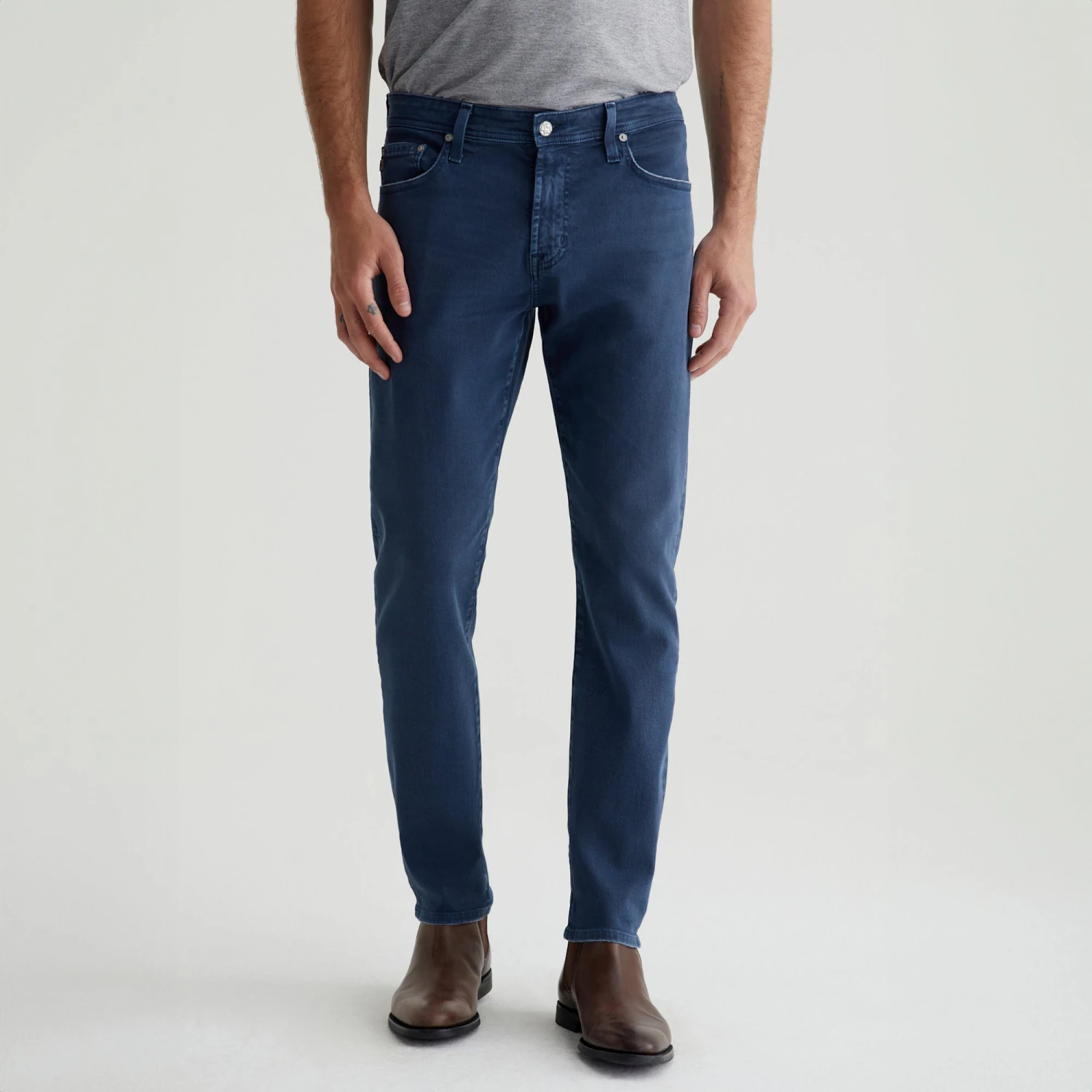 7 Years Sulfur Marine Haze Tellis Modern Slim Fit Mid-Wash Jeans - AG 3 7 Years Sulfur Marine Haze Tellis Modern Slim Fit Mid-Wash Jeans - AG