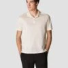 Off-White Knit Collar Filo Di Scozia Polo Shirt - ETON 1 Off-White Knit Collar Filo Di Scozia Polo Shirt - ETON -ETON Store white knit jacquard 2023 05 03T211059989Z