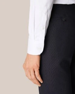 White Signature Twill Slim Fit- ETON 16 White Signature Twill Slim Fit- ETON -ETON Store white signature twill wide spread collar 4