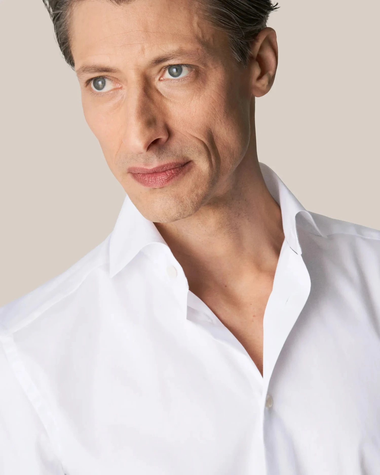 White Signature Twill Slim Fit- ETON 9 White Signature Twill Slim Fit- ETON - Image 7