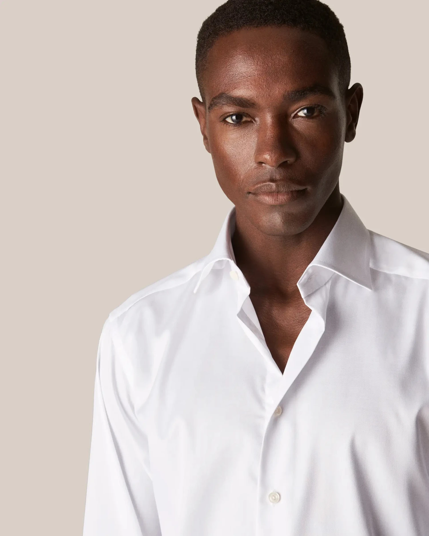 White Signature Twill Contemporary Fit Dress Shirt - ETON 10 White Signature Twill Contemporary Fit Dress Shirt - ETON - Image 8