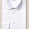 White Signature Twill Contemporary Fit Dress Shirt - ETON